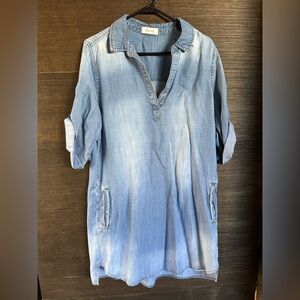 Bella Dahl chambray dress